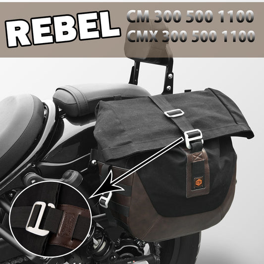 CMX 300 500 1100 ALL YEARS Motorcycle Tool Bag For Honda Rebel 500 CMX500 Quick Release Side Bag Saddlebag Saddle bag Waterproof